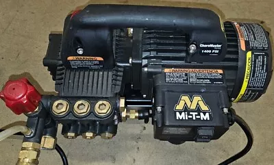 Mi-T-M Portable Electric Cold Water Pressure Wa. 1400psi 1.5 GPM • $350