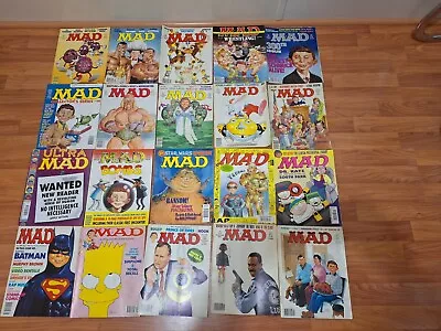 Vintage Mad Magazine Lot Of 20 • $99