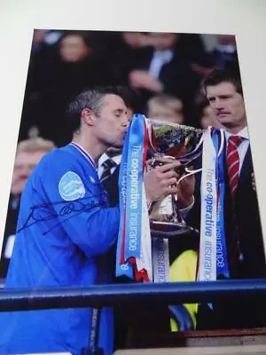 £24.99 • Buy Rangers Fc 2010 Cis Insurance Cup Final David Weir Hand Signed Photo