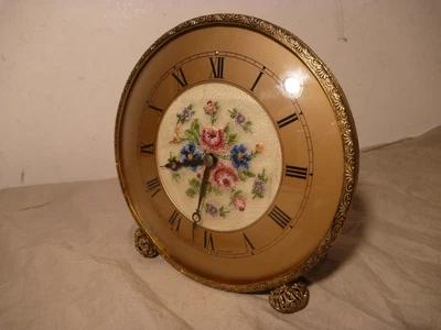 $29.90 • Buy VINTAGE ALARM CLOCK MECHANICAL GT BRITAIN. GD RUNS STOPS ALRM WORKS 14cm WIND UP