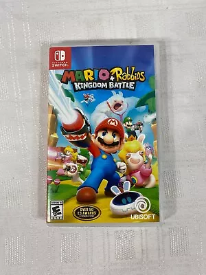 Mario + Rabbids Kingdom Battle Nintendo Switch 2017 Preowned Tested Guaranteed • $0.99