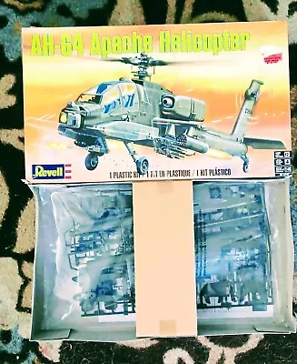 $3.99 • Buy Revell AH-64 Apache Helicopter Attack Chopper 1:48 Model Kit 85-5443 NIB