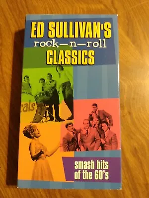 Ed Sullivan's Rock N Roll Classics Smash Hits Of The 60s VHS 2000 Time Life... • $1.24