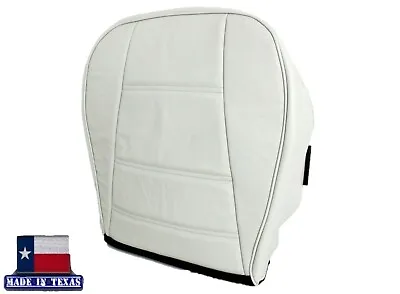 For 1999 2000 2001 02 03 04 Ford Mustang Coupe V6 Driver Bottom White Seat Cover • $103.20