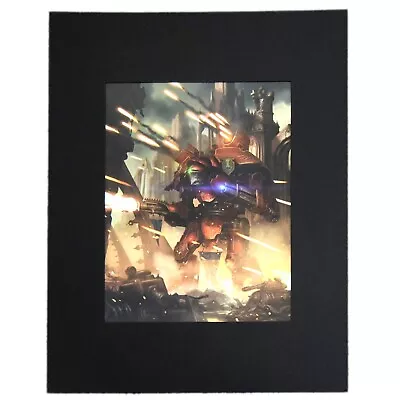 WARHAMMER 40K LEGENDS PRINT 6: WARLORD TITAN. 14 X 11 Inch LIMITED EDITION ART • £7.99