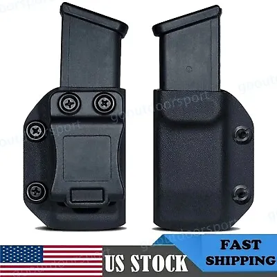 Universal IWB/OWB Magazine Holster / Mag Carrier For Glock 17 19 26/23/27/31-33 • $10.99