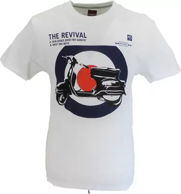 Merc London Mens Costello White T Shirt • £19.99