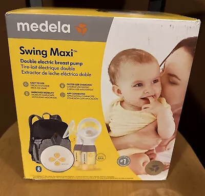 Medela Swing Maxi Baby Feeding Double Electric Breast Milk Portable Pump NEW • $139.91