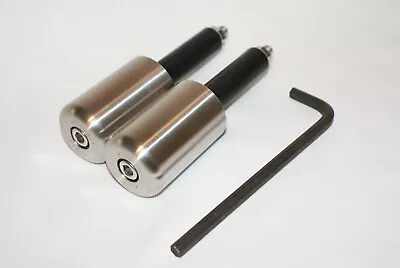 HVMP Bar End Weights For Motorcycles X-Heavy Universal (7/8  Steel Bars 17.9+oz) • $97