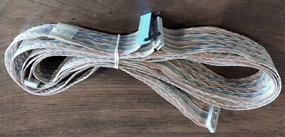 $14 • Buy 50-pin SCSI Ribbon Cable W/one Male Connector, 3 Female Connectors, 11 Ft. Long