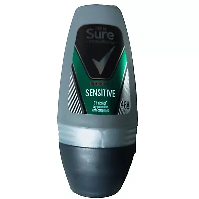 £4.59 • Buy Sure Sensitive Anti-perspirant Deodorant Roll On-50ml-Choose Pack