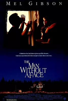 THE MAN WITHOUT A FACE Movie POSTER 27x40 Mel Gibson Nick Stahl Margaret Whitton • $17.98
