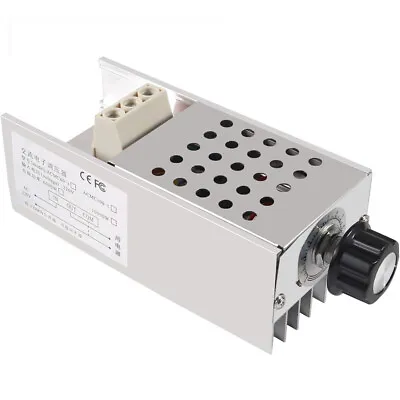 10KW SCR Motor Speed Controller AC 220V Variable Voltage Regulator Thermostat  • $14.99