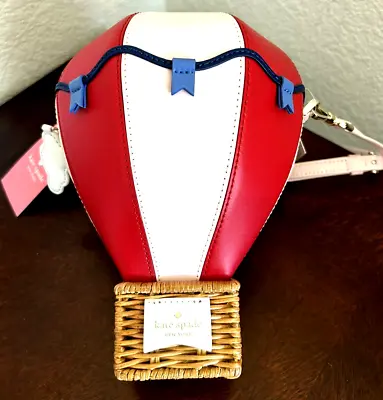 Kate Spade Hot Air Balloon Crossbody Bag Clutch Up & Away Gift Condition • $767.64
