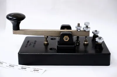 Hi-Mound (SWALLOW Dentsu Seiki)  HK-7  1960's Vintage Morse Code Telegraph Key • $115.99