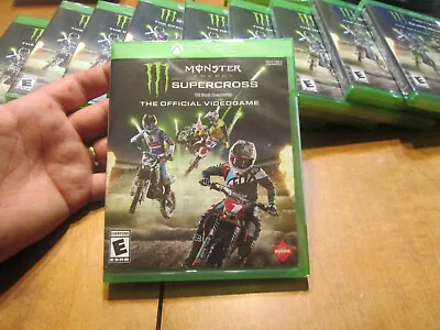 Monster Energy Supercross: The Official Videogame  XBOX ONE NEW FACTORY SEALED • $17.41