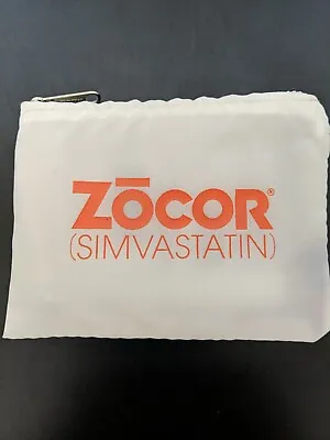 Zocor (simvastatin) Merck Nylon First Aid Pouch / Coin Purse Pharma Drug Rep Pen • $12