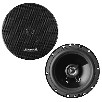 Planet Audio TRQ622 6.5” 250W Car Speakers - 2 Way Full Range 4 Ohms (Pair) • $30.49