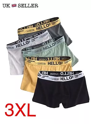 5PCS Men's Underpants  Men's Underpants Boxer Trendy Underpants Random  3XL • £10.99