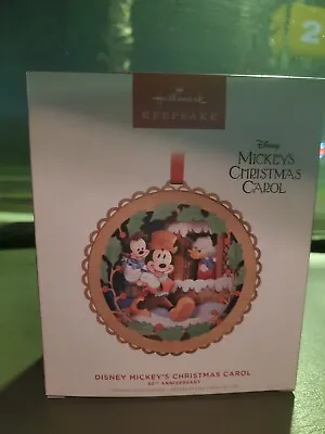 2023 Hallmark Disney Mickeys Christmas Carol Keepsake Ornament • $13.50