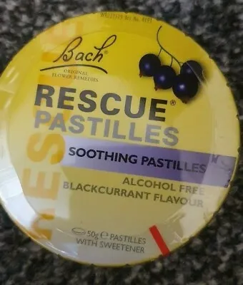 Bach Rescue Pastilles Blackcurrant Flavour • £6.99