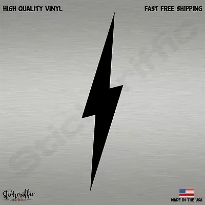 Lightning Bolt Storm Hurricane Vinyl Die Cut Car Decal Sticker - FREE SHIPPING • $1.79