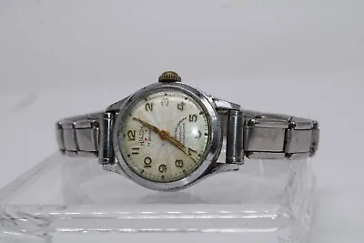 Hilton 17 Jewels Incabloc Women's Wrist Watch Vintage Not Ticking Untested #1066 • $9.98