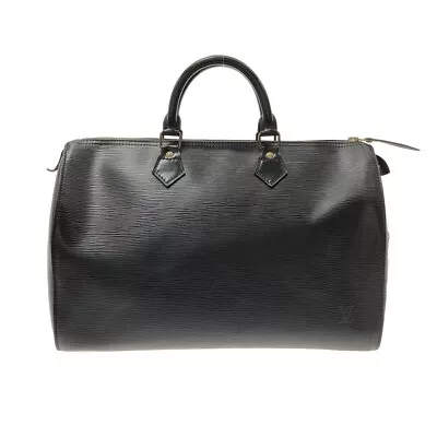 Auth LOUIS VUITTON Speedy 35 M42992 Noir Epi VI1900 Handbag • $472