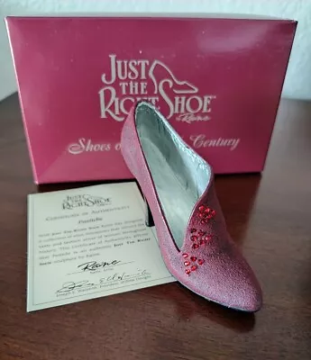 $16.99 • Buy Just The Right Shoe  PASTICHE  #25048 By Raine 1999 Signed - Vintage!