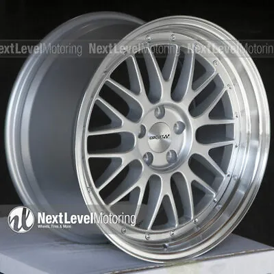 CIRCUIT CP30 19×8.5 19x9.5 5-114.3 +35 Silver Staggered Wheels LM Style Mesh • $749.99