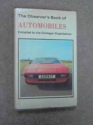 Observer's Book Of Automobiles (Observer's Pocket S.)-Voller And • £12.19