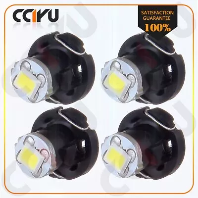 4X White T4/T4.2 Neo Wedge LED Bulb Panel HVAC Climate Control Light Lamp Switch • $7.86