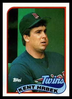 1989 Topps #265 Kent Hrbek Minnesota Twins Baseball Card • $1.55