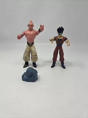 2003 Vintage Dragon Ball Z Super Buu Mystic Gohan Figures Jakks Pacific Rare • $32.99