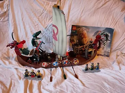 £110 • Buy Lego 7018 Viking Ship Challenges Midgard Serpent 