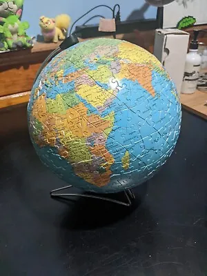 Ravensburger Earth World Globe 540 Piece 3D Jigsaw Puzzle • $20