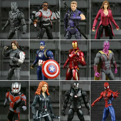 Captain America Civil War Marvel Avengers SuperHero Action Figure Toy Xmas Gift • £13.19