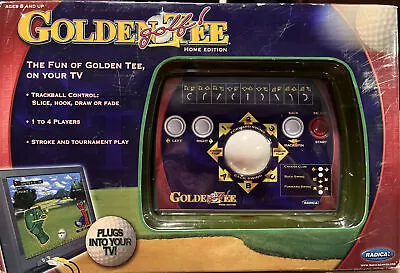 Golden Tee Golf Home Edition Plug N Play TV Game 2006. OPEN BOX FREE SHIPPING • $58.99