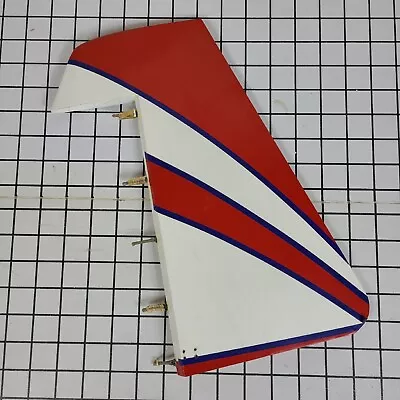 Aeroworks .90-1.20 YAK 54 ARF Rudder Assy. W/Hinges. Used Good Condition • $34.95