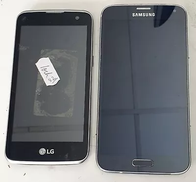 Job Lot Of 2 Samsung Galaxy G903F And LG K4 K120E For Spares And Repairs • £9.99