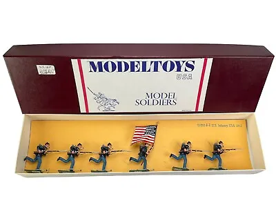MODELTOYS USA U-510 E-1 U.S. Infantry USA 1861 BOXED Lead Figures ♤ • $100