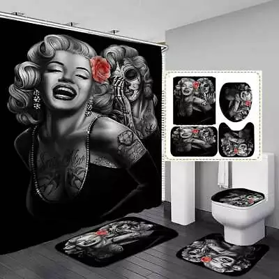 Marilyn Monroe Shower Curtain Sets Bathroom Sets • $34.99