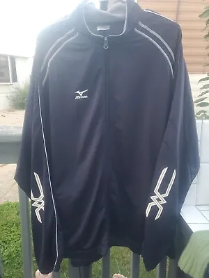 Mizuno Jacket Mens Athletic Running Sport Zip Front Casual Everyday Size XL  • $35