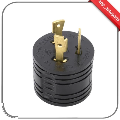 $10.79 • Buy Generator Adapter Plug 30 AMP RV Power Cord 3-Prong 120 AC Cable Converter New