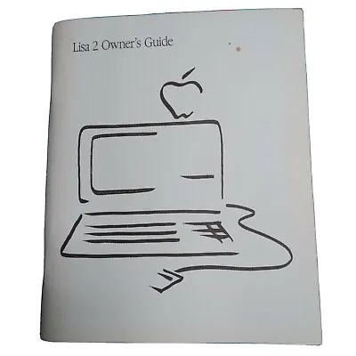 £65.48 • Buy Apple Lisa 2 Computer Owner’s Guide  Macintosh 
