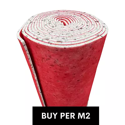 10mm - Luxury Foam Carpet Underlay - Buy Per M² - Rocket™ • £0.99