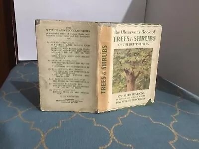 Observers Book Of Trees 1st Edition Copyright 1938 • £34.99