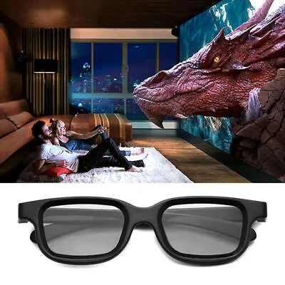 2/4/8pcs Passive Polarised Polarized 3D Glasses LG 3D TV Movie DVD Home Cinema  • £3.89