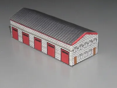 Model Airport Fire Station + 6 Blast Fences 1:400 + 1:500 Scale • $10.57