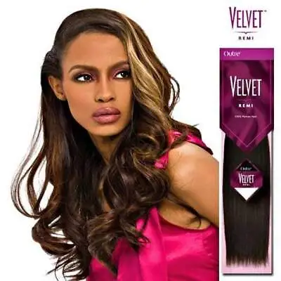 Outre: Velvet™ 100% Human Remi Hair (10 S 10  & 12 )  • $48.99